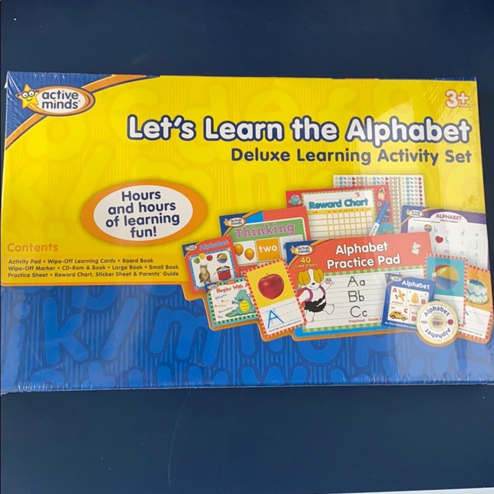 Let’s Learn the Alphabet Deluxe Learning Activity